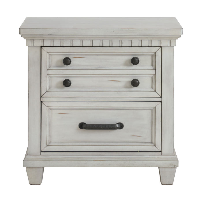 Mccoy - 2 Drawer Nightstand With USB - Stylish Home Furniture