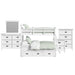 Hampton Kids - Bunk With Ladder And Trundle Bedroom Set - Stylish Home Furniture