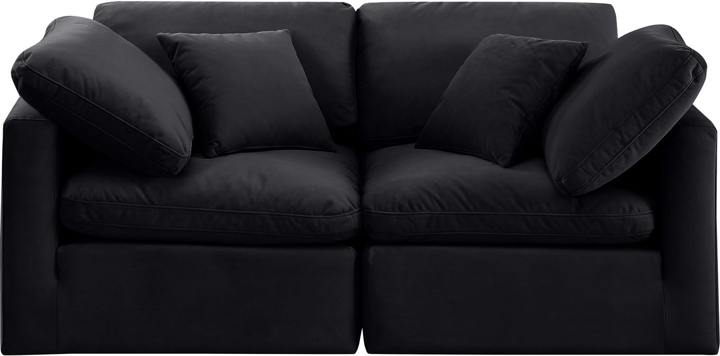 Indulge - Velvet 2 Seat Modular Sofa - Stylish Home Furniture