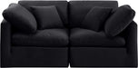 Indulge - Velvet 2 Seat Modular Sofa - Stylish Home Furniture