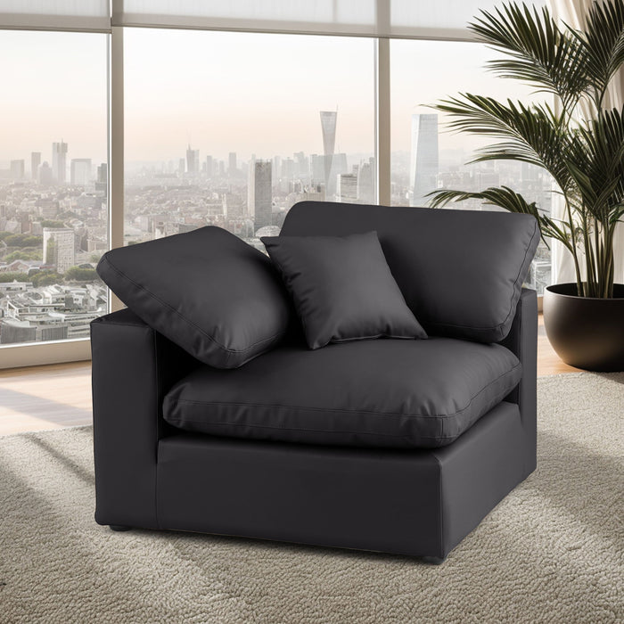 Comfy - Faux Leather Corner Chair - Stylish Home Furniture