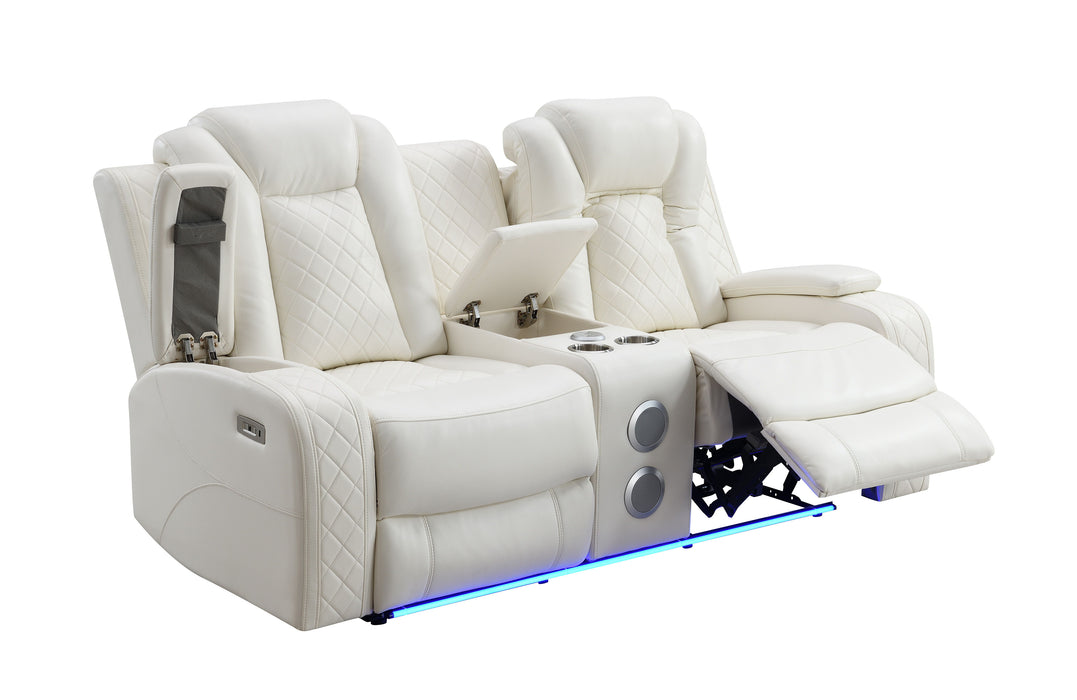 Orion - Console Loveseat With Dual Recliners