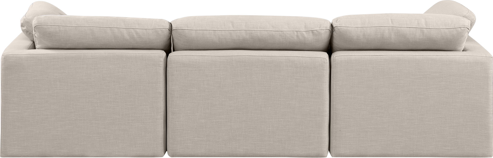 Indulge - Linen 3 Seat Modular Sofa