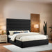 Adam - Boucle Fabric Bed With 70.5" Headboard - Stylish Home Furniture