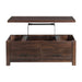 Jax - Lift Top Coffee Table - Dark Walnut - Stylish Home Furniture