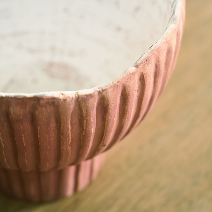 Orban - Vase - Sienna / White - Stylish Home Furniture