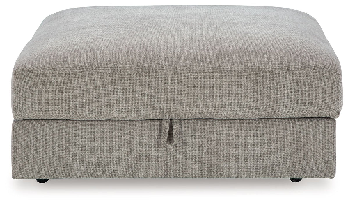 Aslan Court - Ottoman With Storage - Pebble - Stylish Home Furniture