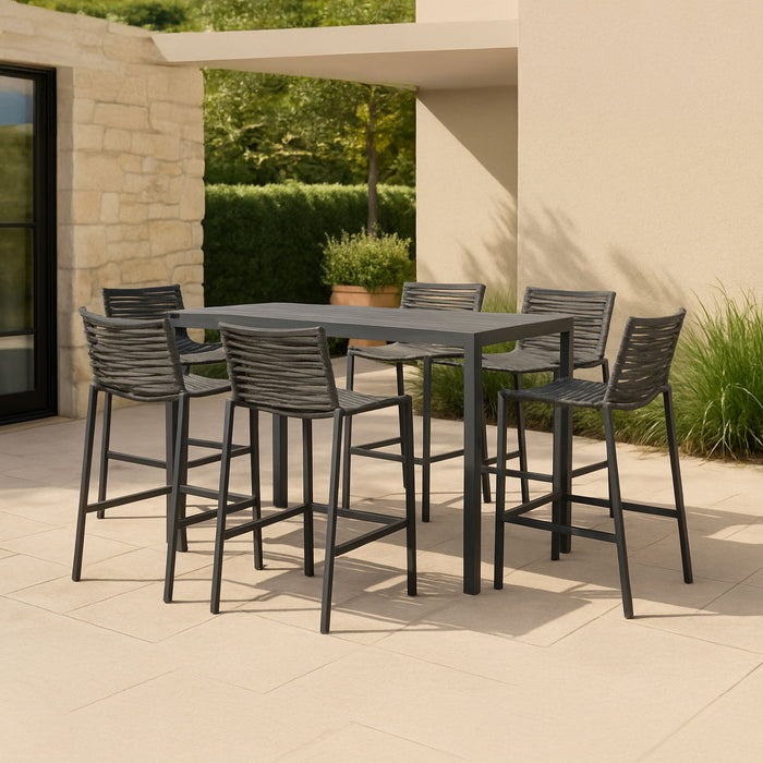 Maldives - Patio Rectangle Bar Table