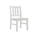 Travis Youth - 5 Piece Dining Set With Table And 4 Chairs - White - Stylish Home Furniture