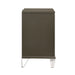 Twenty Nine - 2-Drawer Nightstand With USB - Dark Brown - Stylish Home Furniture