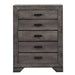 Nathan - Chest - Gray Oak Finish - Stylish Home Furniture