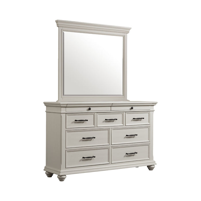 Slater - 9-Drawer Dresser With Mirror - Stylish Home Furniture