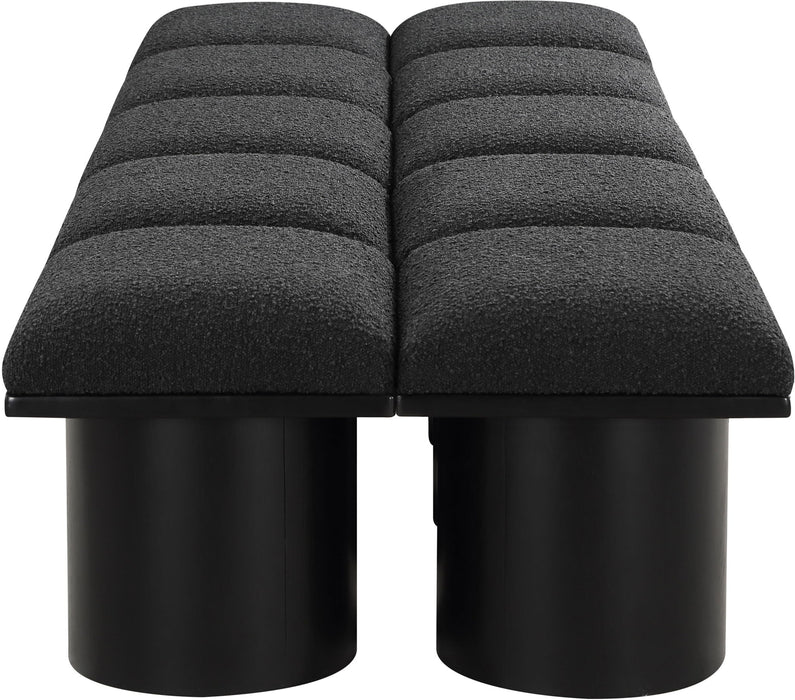 Pavilion - 10 Piece Modular Bench With Black Base