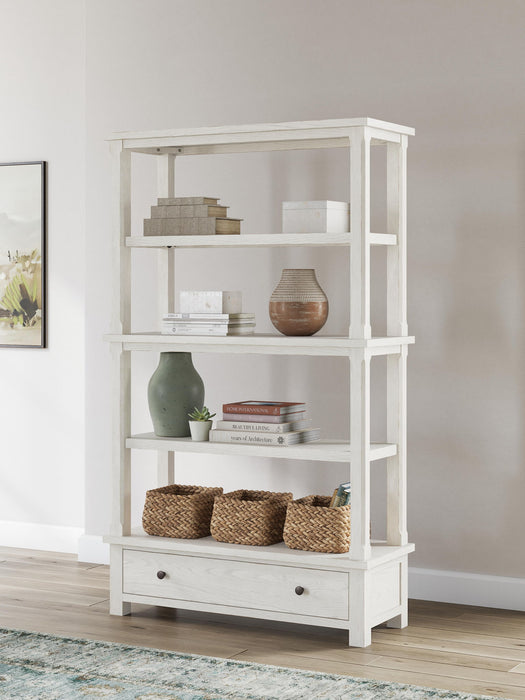 Robbinsdale - Bookcase - Antique White - Stylish Home Furniture