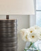 Neilett - Poly Table Lamp (Set of 2) - Antique Brown - Stylish Home Furniture
