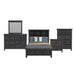 Hampton Kids - Bookcase Bedroom Set - Stylish Home Furniture