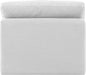 Indulge - Linen Armless Chair - White - Stylish Home Furniture