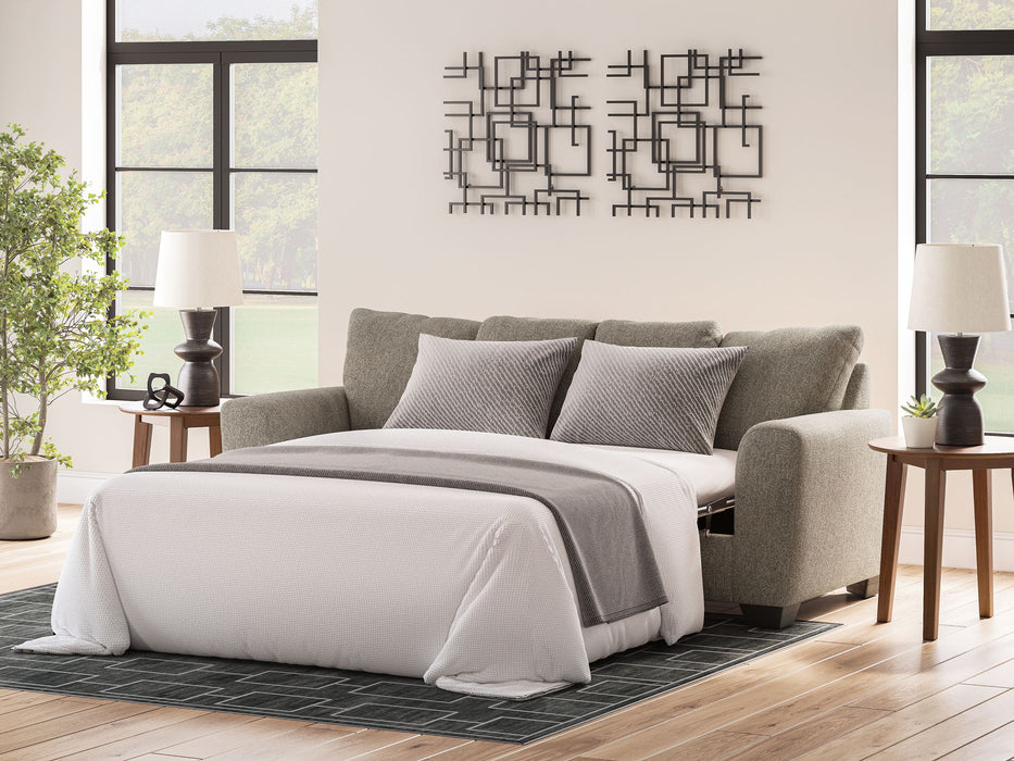 Triston-Peaks - Queen Sofa Sleeper - Suede - Stylish Home Furniture