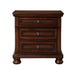 Kingston - Nightstand With Power - Walnut - Stylish Home Furniture