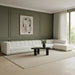 Modari - Sectional - Cream - Stylish Home Furniture