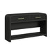 Ridgemont - Sofa Table With Bottom Shelf - Black With Grain - Stylish Home Furniture