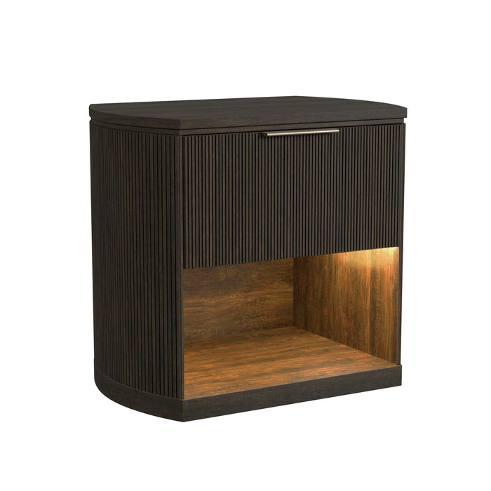 Sylvie - 1-Drawer Nightstand With Touch Light - Stylish Home Furniture