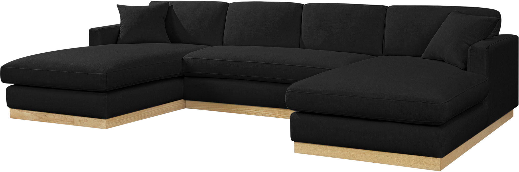 Johanna - 3 Piece Sectional - Natural Base - Stylish Home Furniture