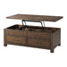 Jax - Lift Top Coffee Table - Dark Walnut - Stylish Home Furniture