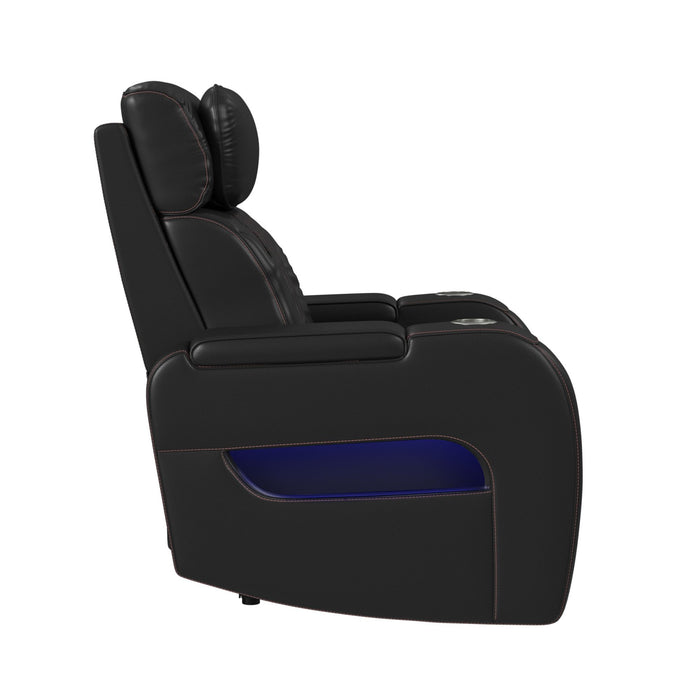 Prime Time - P3 Recliner With LED And Wireless Charger Pocket - Stylish Home Furniture