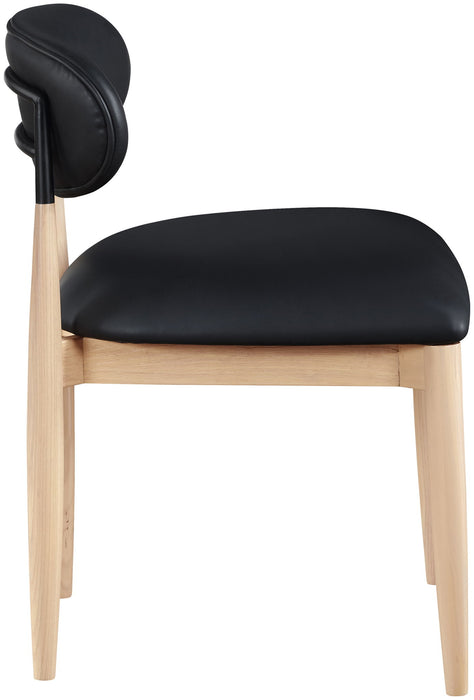 Riccio - Side Chair (Set of 2) - Natural Frame