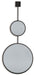 Brewer - Accent Mirror - Black - Stylish Home Furniture