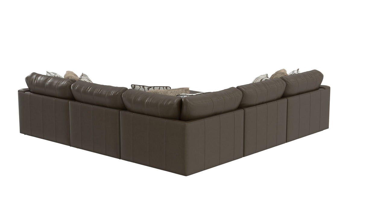 Siena - Modular Sectional And Cocktail Ottoman - Stylish Home Furniture