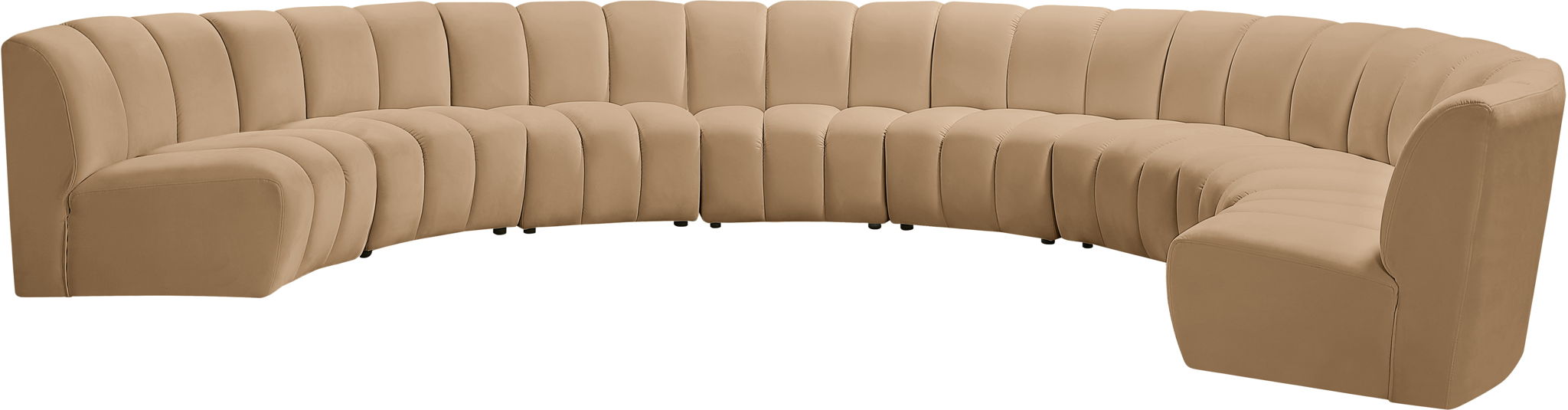Infinity - 8 Piece Modular Sectional - Camel