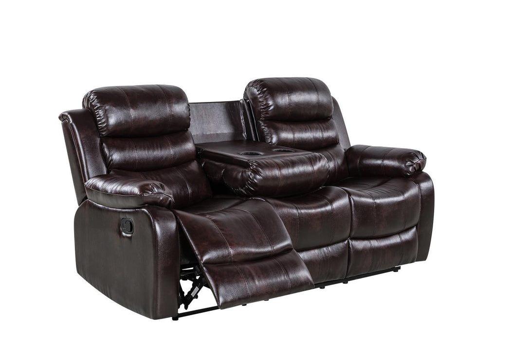 U191 - Motion Loveseat - Brown - Stylish Home Furniture