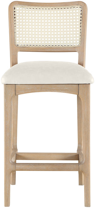 Atrium - Counter Stool With Brushed Natural Base (Set of 2)