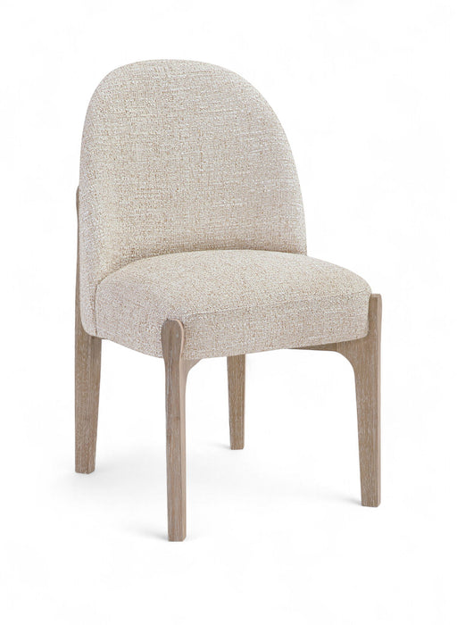 Torino - Upholstered Dining Chair With Brushed Natural Base (Set of 2)