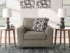 Triston-Peaks - Chair And A Half - Suede - Stylish Home Furniture