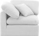 Indulge - Linen Corner Chair - White - Stylish Home Furniture
