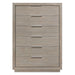 Arcadia - 6-Drawer Chest - Gray - Stylish Home Furniture