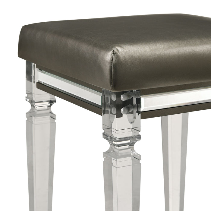 Twenty Nine - Vanity Stool With Acrylic Leg - Stylish Home Furniture