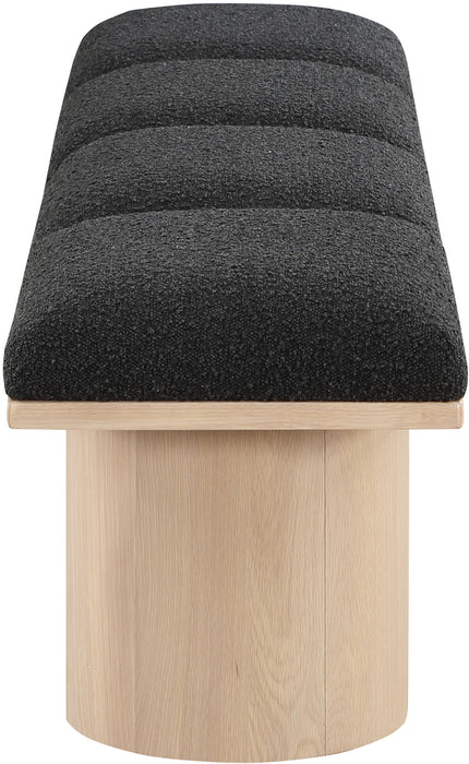 Pavilion - 4 Piece Modular Bench With Natural Base