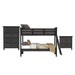 Hampton Kids - Bunk With Ladder Bedroom Set - Stylish Home Furniture