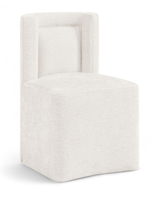 Duvina - Chenille Performance Fabric Dining Chair (Set of 2)