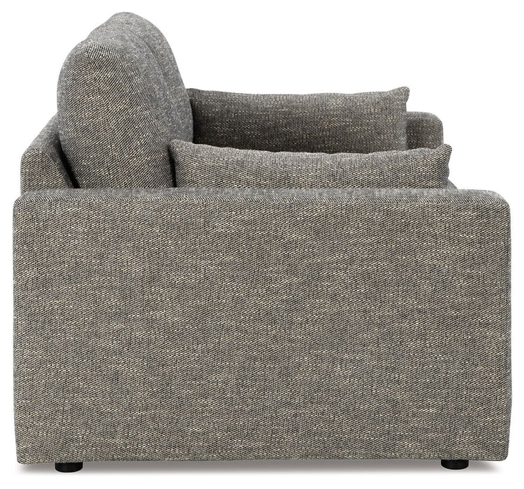 Dramatic - Loveseat - Granite - Stylish Home Furniture