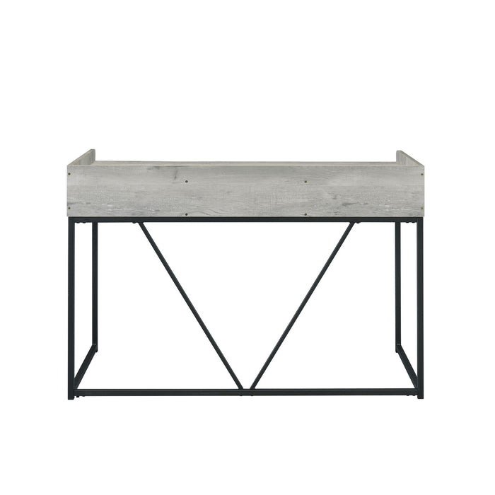 Preston - Desk - Gray - Stylish Home Furniture