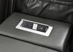 U93 - LED Power Reclining With Power Headrest Chair - Gray - Stylish Home Furniture