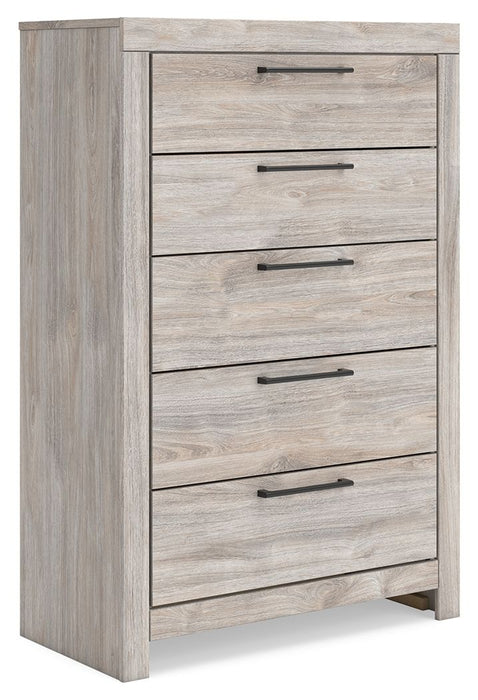 Broachmyn - Five Drawer Chest - Stylish Home Furniture