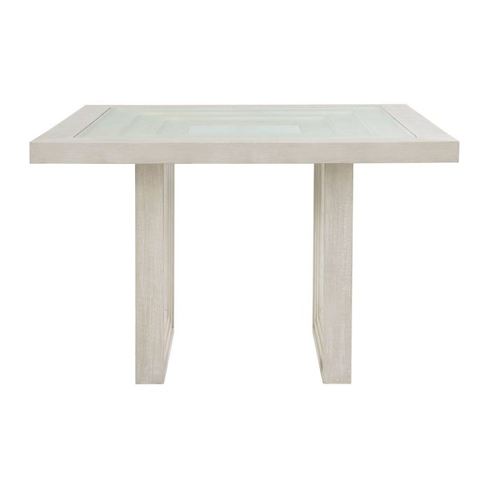 Avalanche - Square Counter Table - Antique White - Stylish Home Furniture