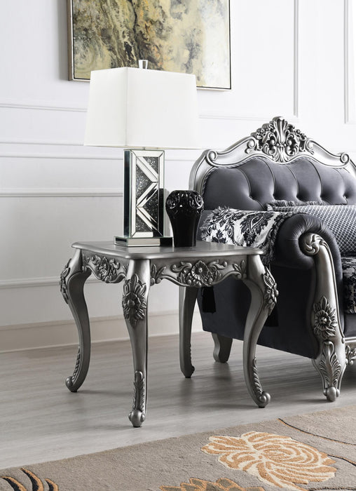 T206 - Coffee Table & 2 End Tables - Pearl Silver