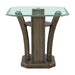 Dapper - Square End Table - Gray - Stylish Home Furniture